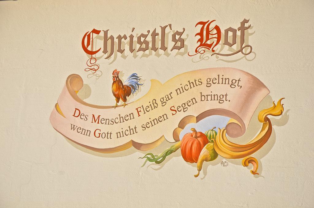 Christl'S Hof Bed and Breakfast Haiming Esterno foto